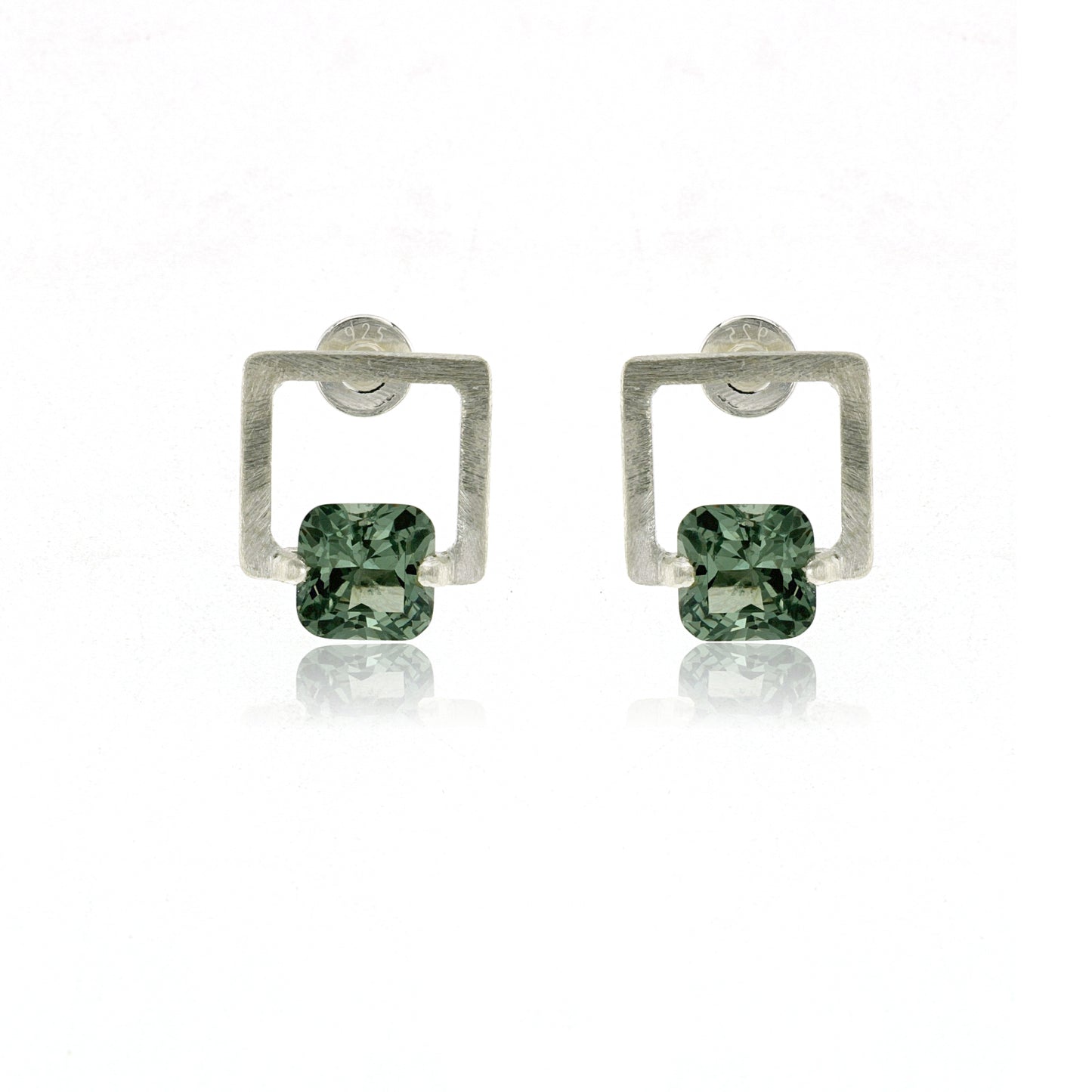 Mysterium Collection Sterling Square Earrings