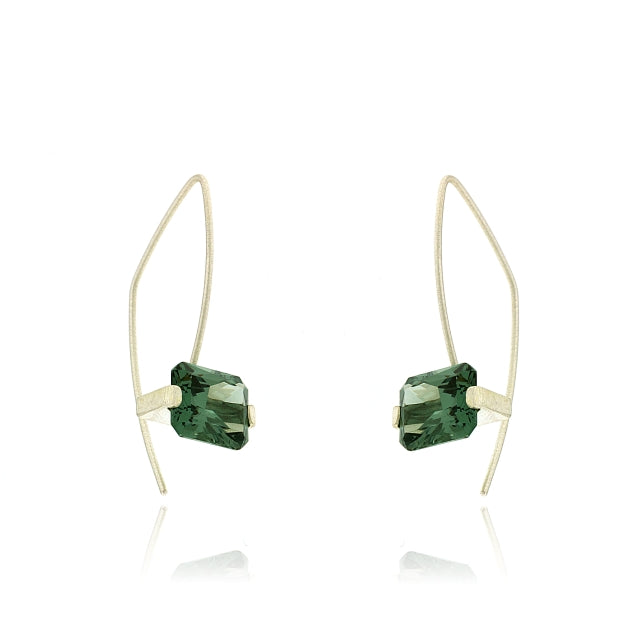 Mysterium Collection Green Spinel Earrings