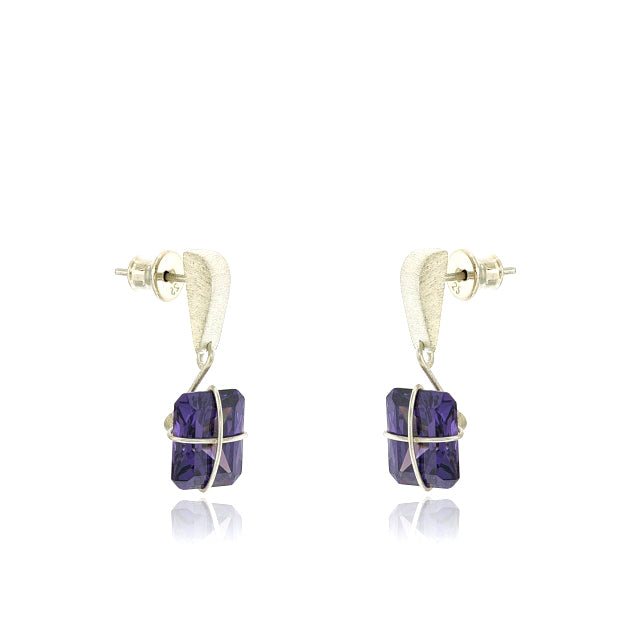 Mysterium Collection Sterling Present Wrapped Earrings