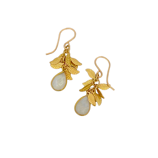Anna Hollinger Collection Moonstone Earrings