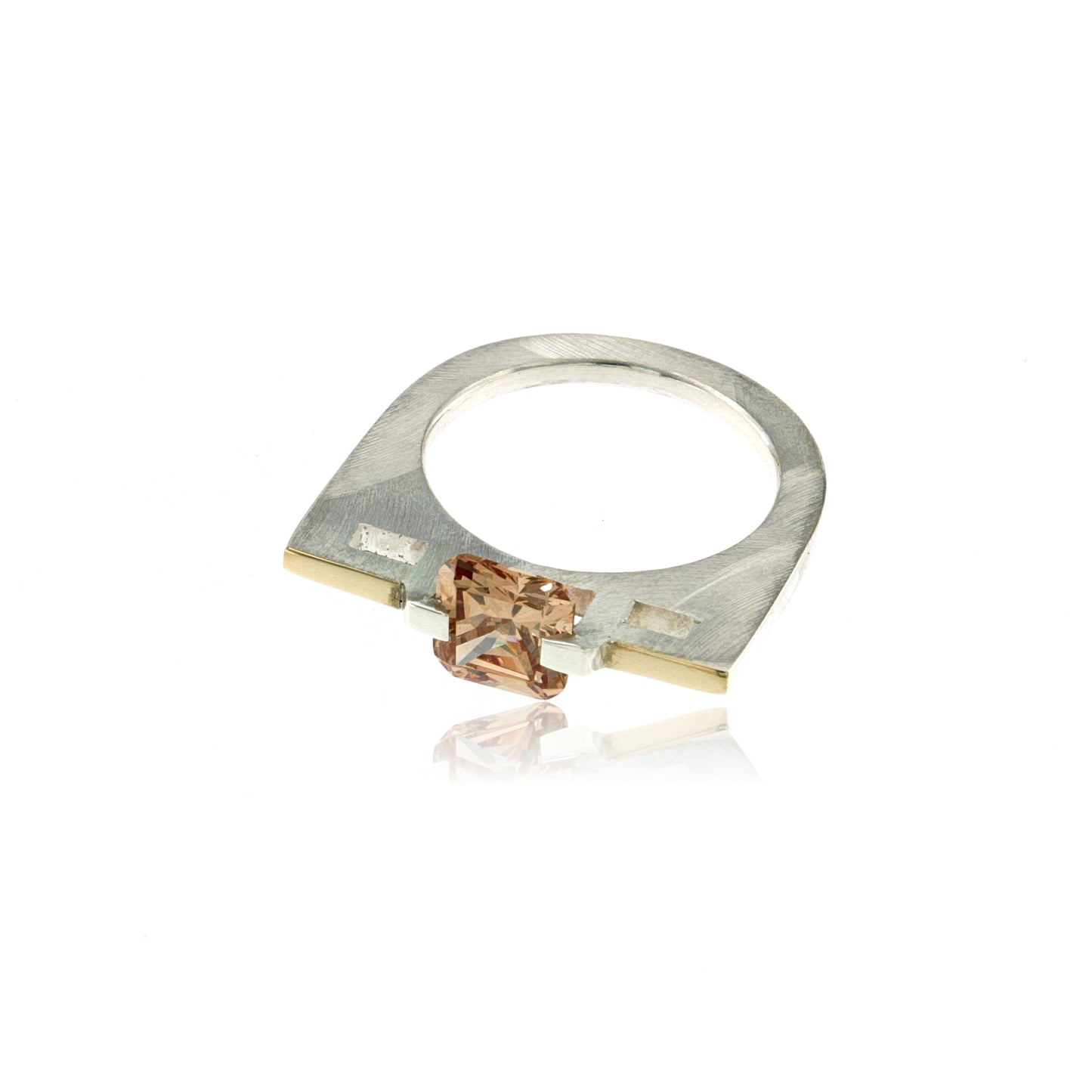 Mysterium Collection Champagne CZ Ring