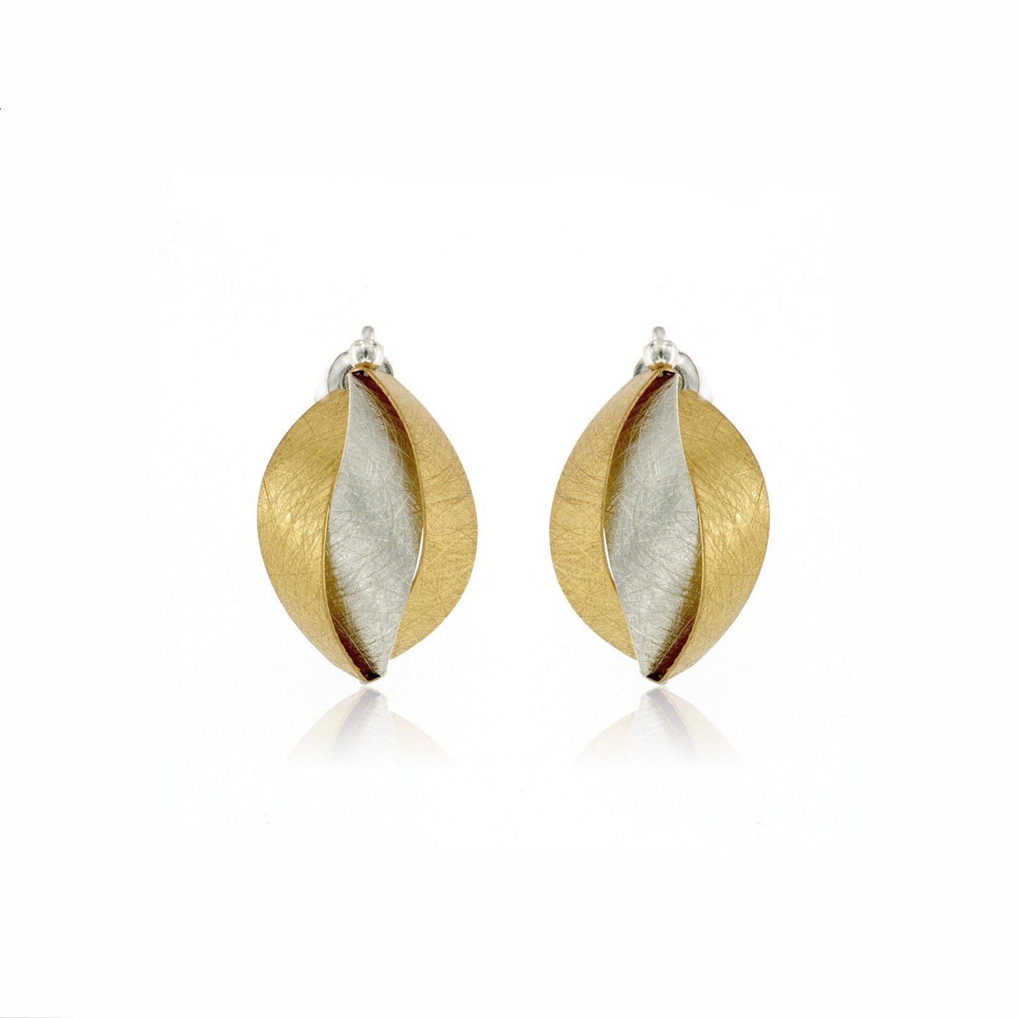 Mysterium Collection Silver & Gold Earrings