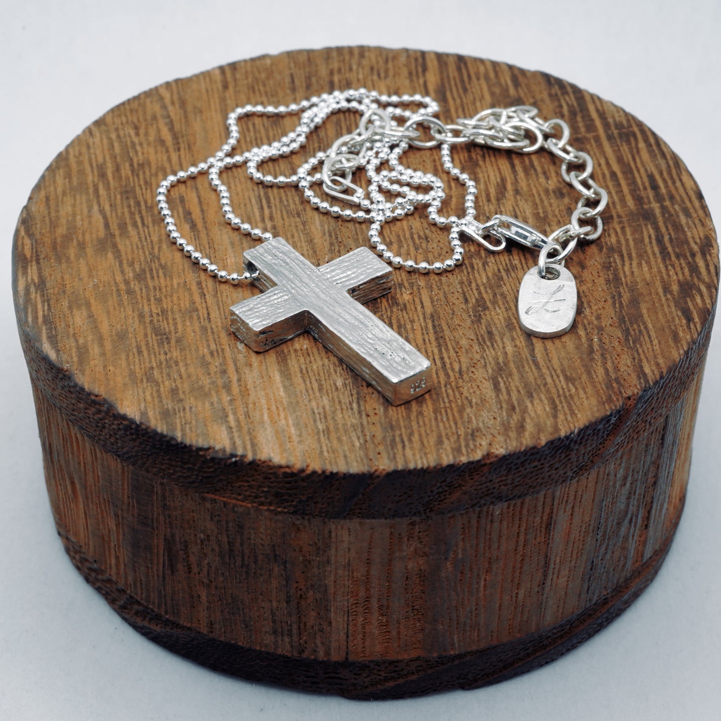 Tim & Mabel Rugged Cross Necklace