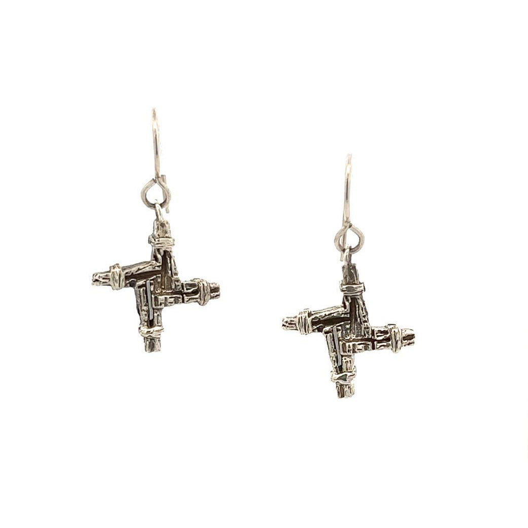Tim & Mabel St. Brigid's Cross Earrings