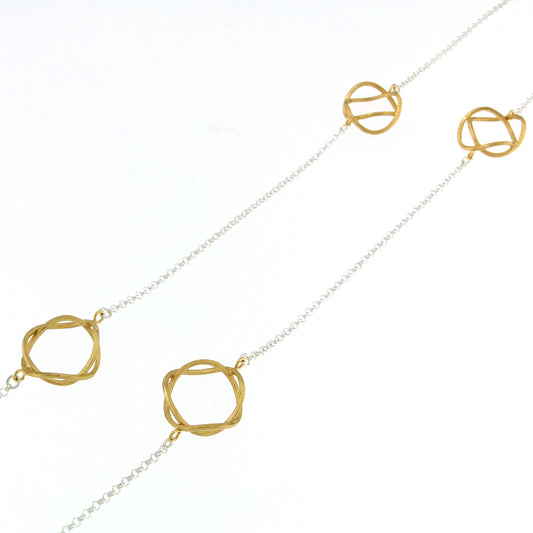 Mysterium Collection Vermeil Ovals Necklace