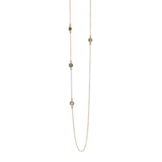 Mysterium Collection Vermeil Chain Dot Necklace