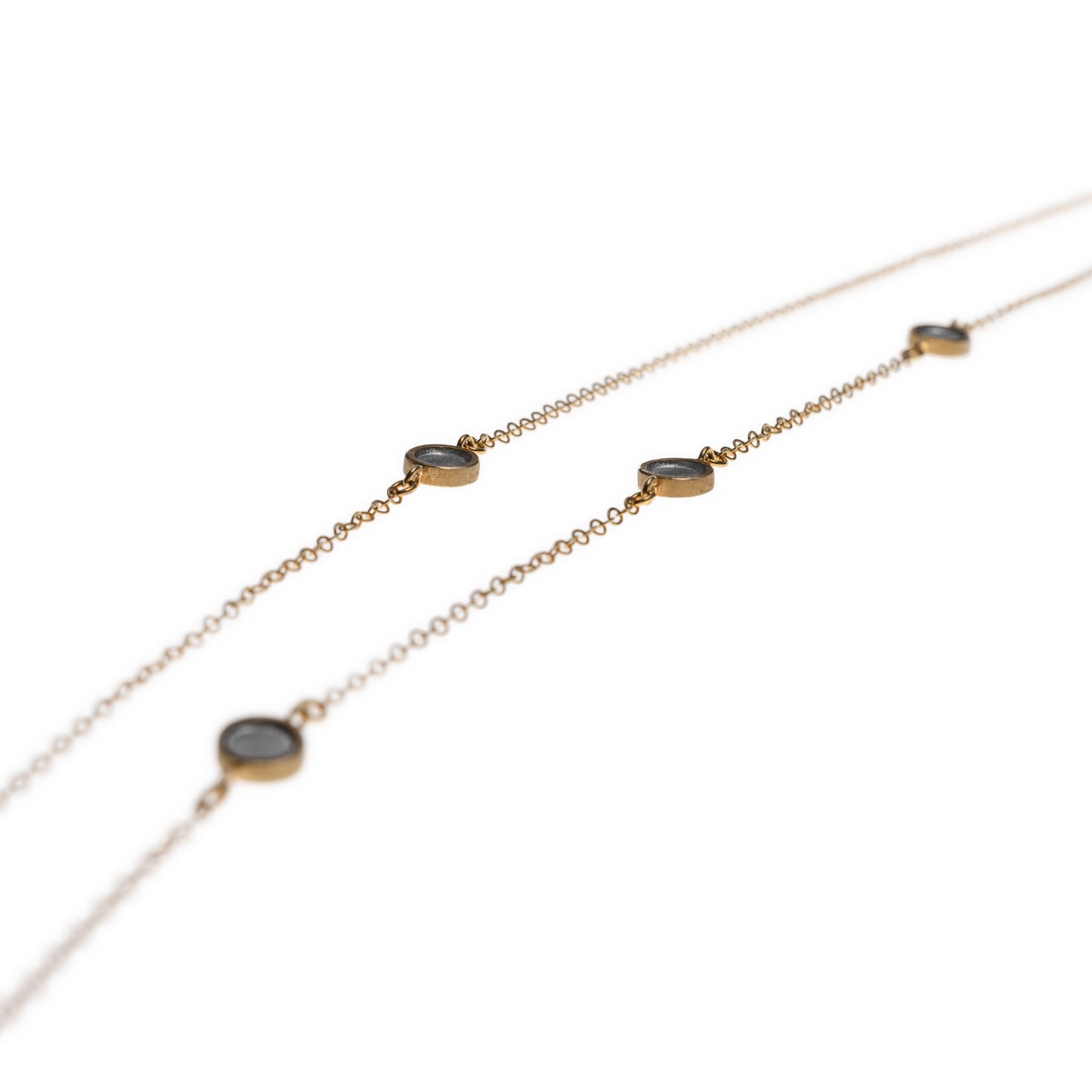 Mysterium Collection Vermeil Chain Dot Necklace