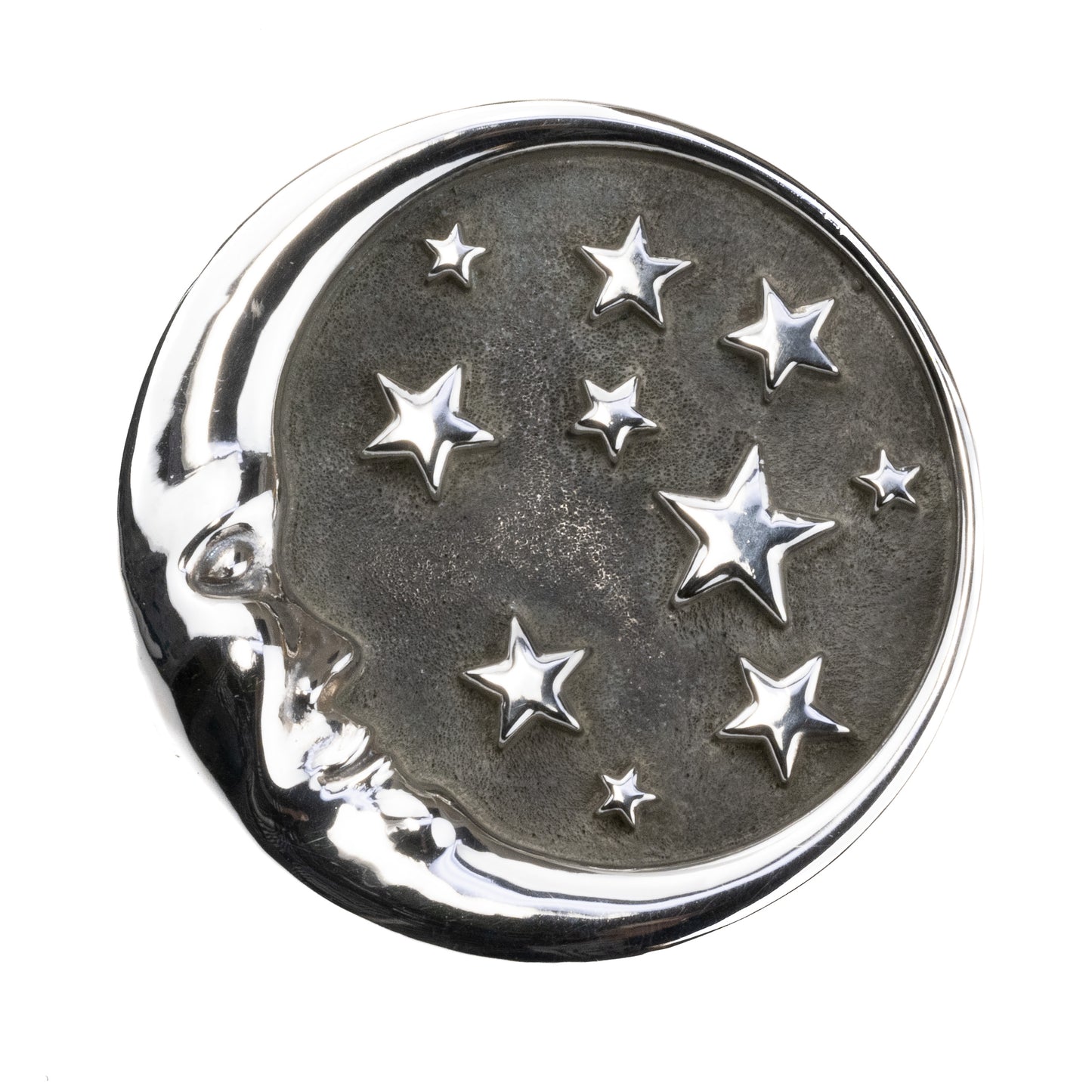 Tom Mathis Designs Sterling Silver Crescent Moon Belt Buckle